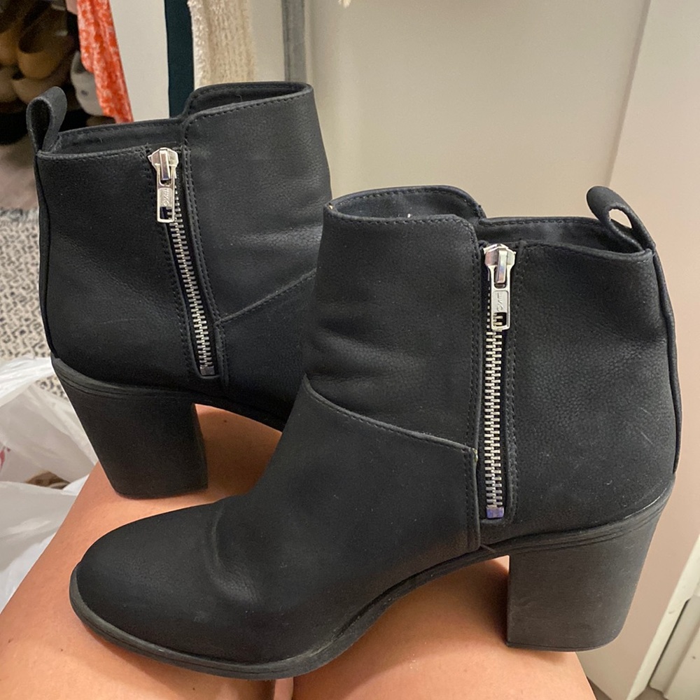 Black booties